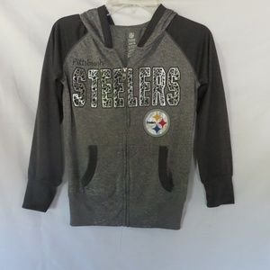 NFL Apparel Pittsburgh Steelers Hoodie Girls 7-8